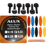 Alux 0.22 Pramid Abanoz Tezene Eşik 4'lü Set