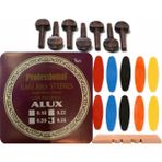 Alux 0.25 Çelik Pelesenk Burgu Tezene Eşik 4'Lü Set