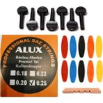 Alux 0.25 Pramid Abanoz Burgu Tezene Eşik 4'Lü Set