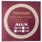 Alux Alx018 Kısa Sap Paslanmaz Bağlama Teli 0.18