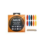Alux Müzik 0.18 Profesyonel Kısa Sap Piramit Tel Seti + 10 Adet Numaralı Tezene + Eşik