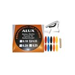 Alux Müzik 0.22 Divan Bağlama Piramit Tel Seti + Metal Kelepçe + Adet Numaralı Tezene + Eşik
