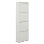 Alveon 4 Raflı Metal Ayakkabılık