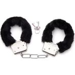 Alvera Collection Peluşlu Metal Fantezi Kelepçe Siyah - Belirtilmemiş