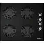 Alveus MOA GLS 640B Siyah Cam Ankastre Ocak