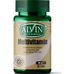 Alvin Multivitamin Multimineral Kırmızı Ginseng Koenzim Q10 30 Tablet