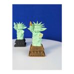 Alvina Atölye Baby Yoda - Grogu Özgürlük Heykeli - Bebek Yoda Figür - 9Cm - Bioplastik