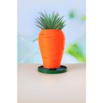 Alvina Atölye Havuç Saksı - 15Cm - Bioplastik