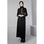 Alvina BELİ BÜZGÜLÜ ELBİSE 43435