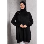 Alvina BROŞ DETAYLI TRİKO TUNİK 44987