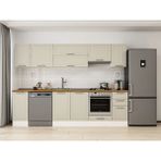 Alvinka 280X210 cm Klasik Mebran Mutfak Dolabı M-E80S40S40-1 Kumtaşı - Suntalam