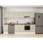 Alvinka 290X210 cm Klasik Mebran Mutfak Dolabı M-E80S45S45-1 Kumtaşı - Suntalam