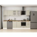 Alvinka 290X210 cm Klasik Mebran Mutfak Dolabı M-E80S45S45-3 Kumtaşı - Mdf
