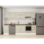 Alvinka 290X210 cm Klasik Mebran Mutfak Dolabı M-E80S50S40-1 Kumtaşı - Suntalam