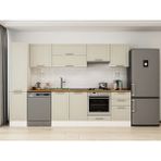 Alvinka 295X210 cm Klasik Mebran Mutfak Dolabı MB-E80B45S50-1 Kumtaşı - Mdf