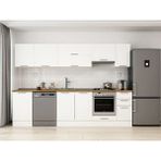 Alvinka 300X210 cm Klasik Mebran Mutfak Dolabı M-E90S50S40-1 Beyaz - Suntalam