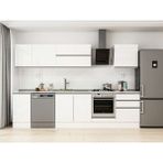 Alvinka 305X210 cm High Gloss Mutfak Dolabı M-E80S45S60-2 Beyaz - Suntalam
