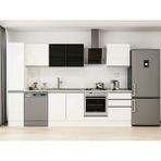 Alvinka 310X210 cm High Gloss Mutfak Dolabı MB-E90B40S60-3 Beyaz - Suntalam