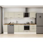 Alvinka 310X210 cm Klasik Mebran Mutfak Dolabı M-E90S40S60-2 Kumtaşı - Suntalam
