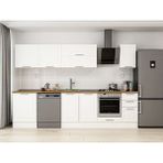 Alvinka 310X210 cm Klasik Mebran Mutfak Dolabı M-E90S60S40-2 Beyaz - Suntalam