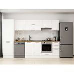 Alvinka 310X210 cm Klasik Mebran Mutfak Dolabı MB-E90B60S40-1 Beyaz - Mdf