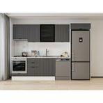 Alvinka 310X220 cm Mbr_b Mutfak Dolabı Antrasit - Suntalam