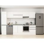 Alvinka 315X210 cm High Gloss Mutfak Dolabı MB-E90B45S60-1 Beyaz - Suntalam