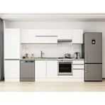Alvinka 315X210 cm High Gloss Mutfak Dolabı MB-E90B60S45-1 Beyaz - Suntalam