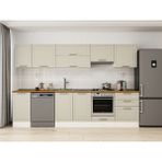 Alvinka 315X210 cm Klasik Mebran Mutfak Dolabı M-E90S45S60-1 Kumtaşı - Suntalam