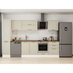 Alvinka 315X210 cm Klasik Mebran Mutfak Dolabı MB-E90B45S60-2 Kumtaşı - Suntalam