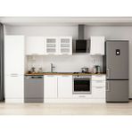 Alvinka 315X210 cm Klasik Mebran Mutfak Dolabı MB-E90B60S45-3 Beyaz - Mdf