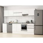 Alvinka 320X210 cm High Gloss Mutfak Dolabı M-E90S50S60-1 Beyaz - Suntalam