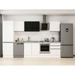 Alvinka 320X210 cm High Gloss Mutfak Dolabı MB-E80B60S60-3 Beyaz - Suntalam