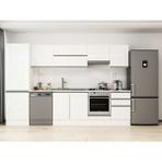 Alvinka 320X210 cm High Gloss Mutfak Dolabı MB-E90B60S50-1 Beyaz - Suntalam