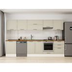 Alvinka 320X210 cm Klasik Mebran Mutfak Dolabı M-E80S60S60-1 Kumtaşı - Suntalam