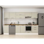 Alvinka 320X210 cm Klasik Mebran Mutfak Dolabı M-E90S50S60-1 Kumtaşı - Suntalam