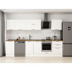 Alvinka 320X210 cm Klasik Mebran Mutfak Dolabı M-E90S50S60-2 Beyaz - Suntalam