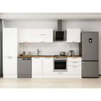 Alvinka 320X210 cm Klasik Mebran Mutfak Dolabı MB-E80B60S60-2 Beyaz - Suntalam