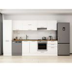 Alvinka 320X210 cm Klasik Mebran Mutfak Dolabı MB-E90B50S60-1 Beyaz - Suntalam