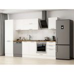 Alvinka 320X210 cm Klasik Mebran Mutfak Dolabı MB-E90B60S50-2 Beyaz - Mdf