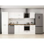 Alvinka 320X210 cm Klasik Mebran Mutfak Dolabı MB-E90B60S50-2 Beyaz - Suntalam