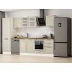 Alvinka 320X210 cm Klasik Mebran Mutfak Dolabı MB-E90B60S50-3 Kumtaşı - Suntalam