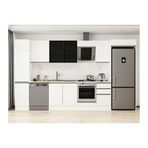 Alvinka 370X222 Cm Mutfak Dolabı, Mbb E80B45S45 3 Beyaz Suntalam