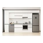 Alvinka 370X240 Cm Mutfak Dolabı, Mbb E80B45S45 1 Beyaz Suntalam