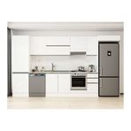 Alvinka 380X222 Cm Mutfak Dolabı, Mbb E80B60S40 1 Beyaz Suntalam