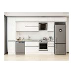 Alvinka 380X240 Cm Mutfak Dolabı, Mbb E90B50S40 2 Beyaz Suntalam