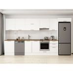 Alvinka 390X222 cm Klasik Mebran Mutfak Dolabı MB-E80S60S50-1 Beyaz - Mdf