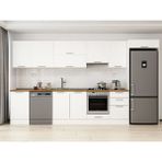 Alvinka 390X222 cm Klasik Mebran Mutfak Dolabı MB-E90S50S50-1 Beyaz - Suntalam