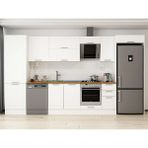 Alvinka 390X222 cm Klasik Mebran Mutfak Dolabı MBB-E90B60S40-2 Beyaz - Suntalam
