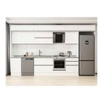 Alvinka 390X240 Cm Mutfak Dolabı, Mb E80S50S60 2 Beyaz Suntalam